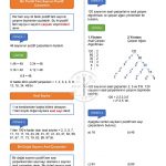 8.Sınıf Çarpanlar ve Katlar Çalışma Kağıdı