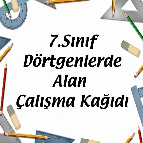 paralelkenar alan çalışma sayfası