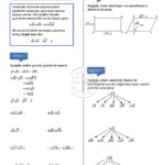 8.Sınıf Kareköklü İfadelerle Çarpma ve Bölme Çalışma Kağıdı