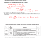 2024 - 2025 7.Sınıf Matematik 2.Dönem 1.Yazılı Soruları