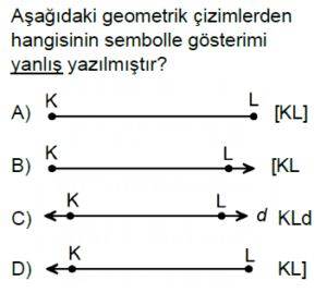 5.Sınıf Temel Geometrik Kavramlar ve İnşalar Online Test