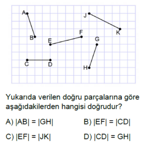 5.Sınıf Temel Geometrik Kavramlar ve İnşalar Online Test