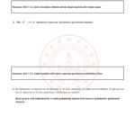 2024 – 2025 6.Sınıf Matematik 1.Dönem 1.Yazılı MEB Örnek Sınav Kitapçığı