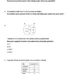 2024 – 2025 6.Sınıf Matematik 1.Dönem 2.Yazılı Soruları