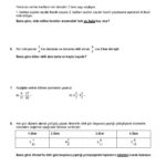 2024 – 2025 6.Sınıf Matematik 1.Dönem 2.Yazılı Soruları