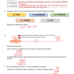 2024 – 2025 5.Sınıf Matematik 1.Dönem 2.Yazılı Soruları
