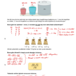 2024 – 2025 8.Sınıf Matematik 1.Dönem 2.Yazılı Soruları